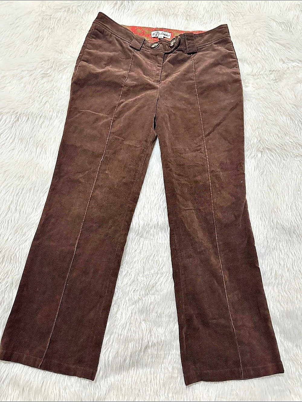 Bushwacker Brown Flare Pants Size 8